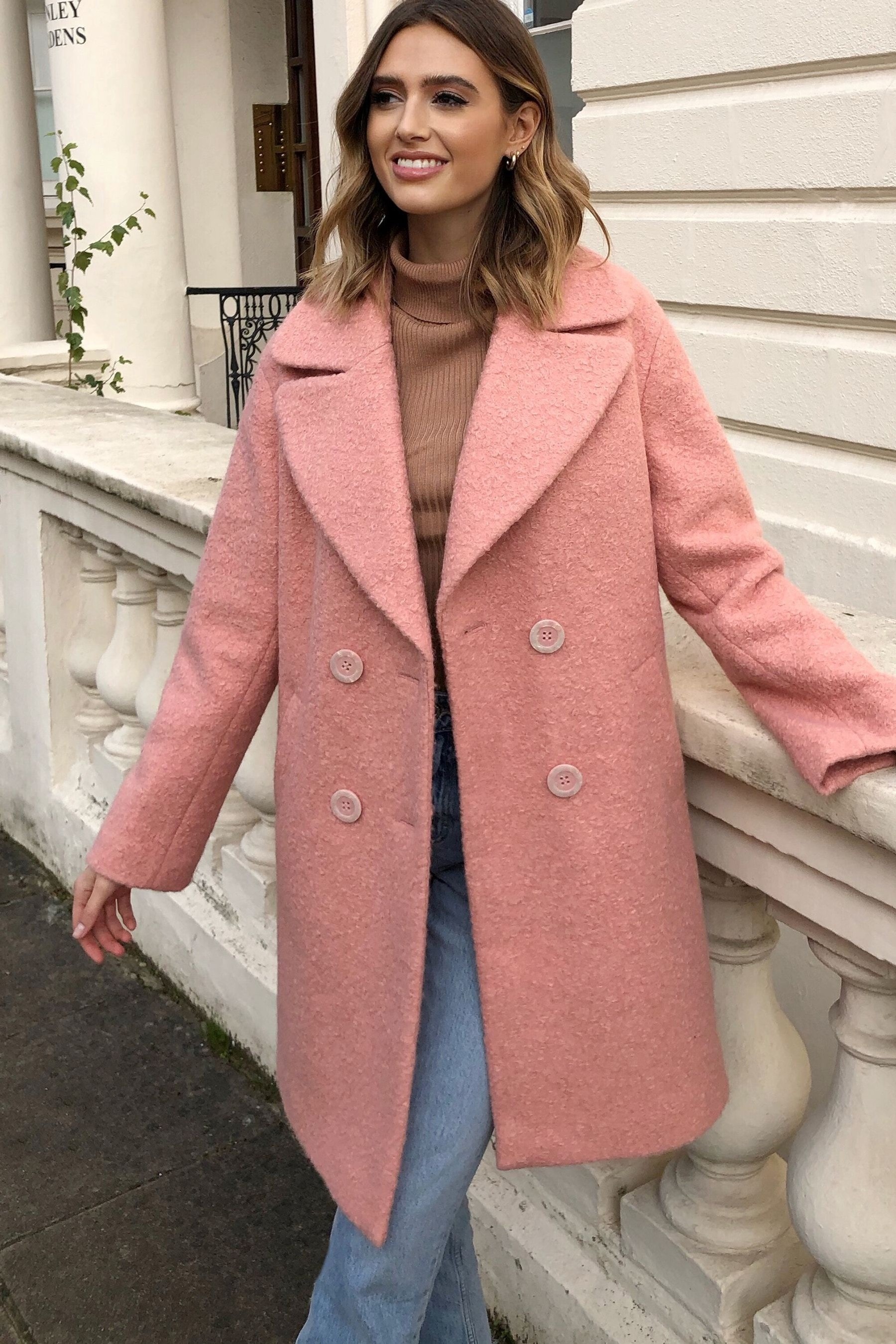 Buy Lipsy Boucle Textured Coat from the Next UK online shop