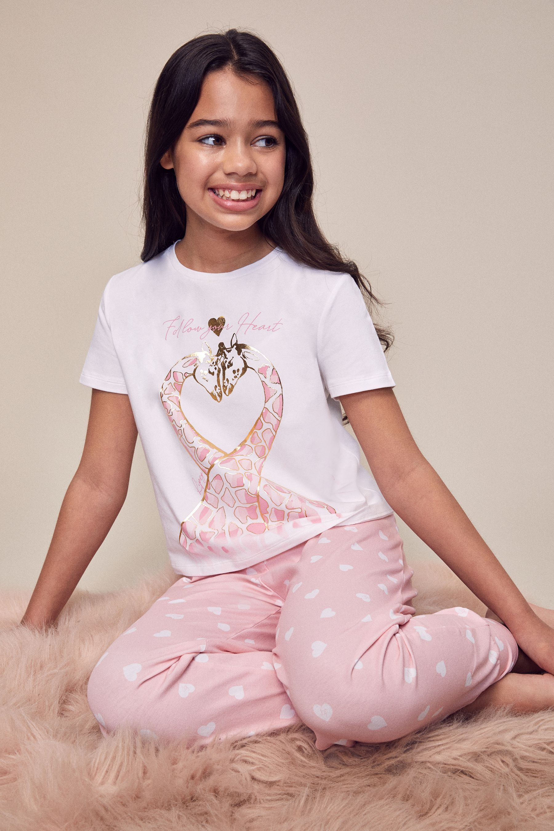 lipsy short sleeve pyjama set