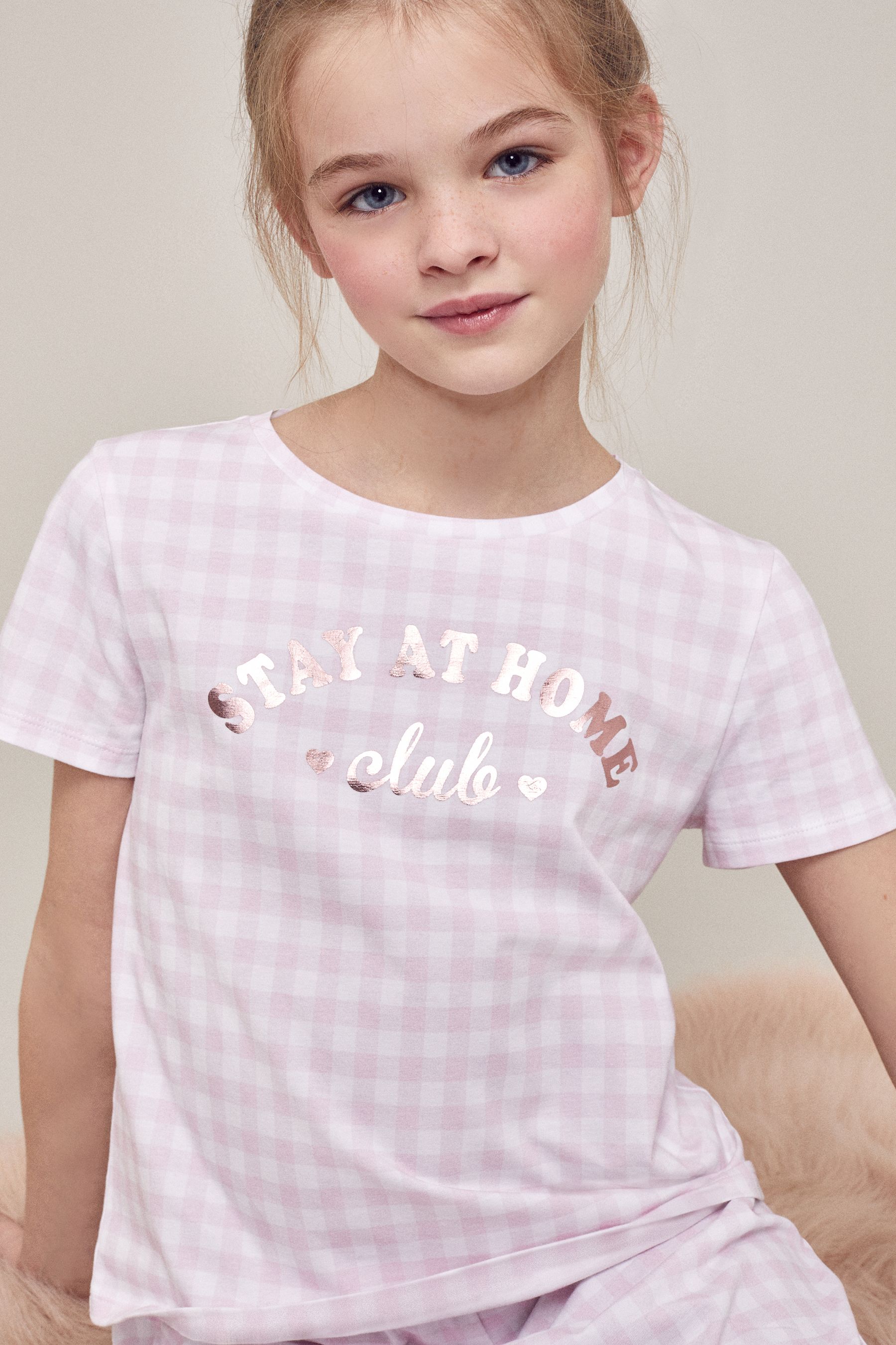 lipsy short sleeve pyjama set
