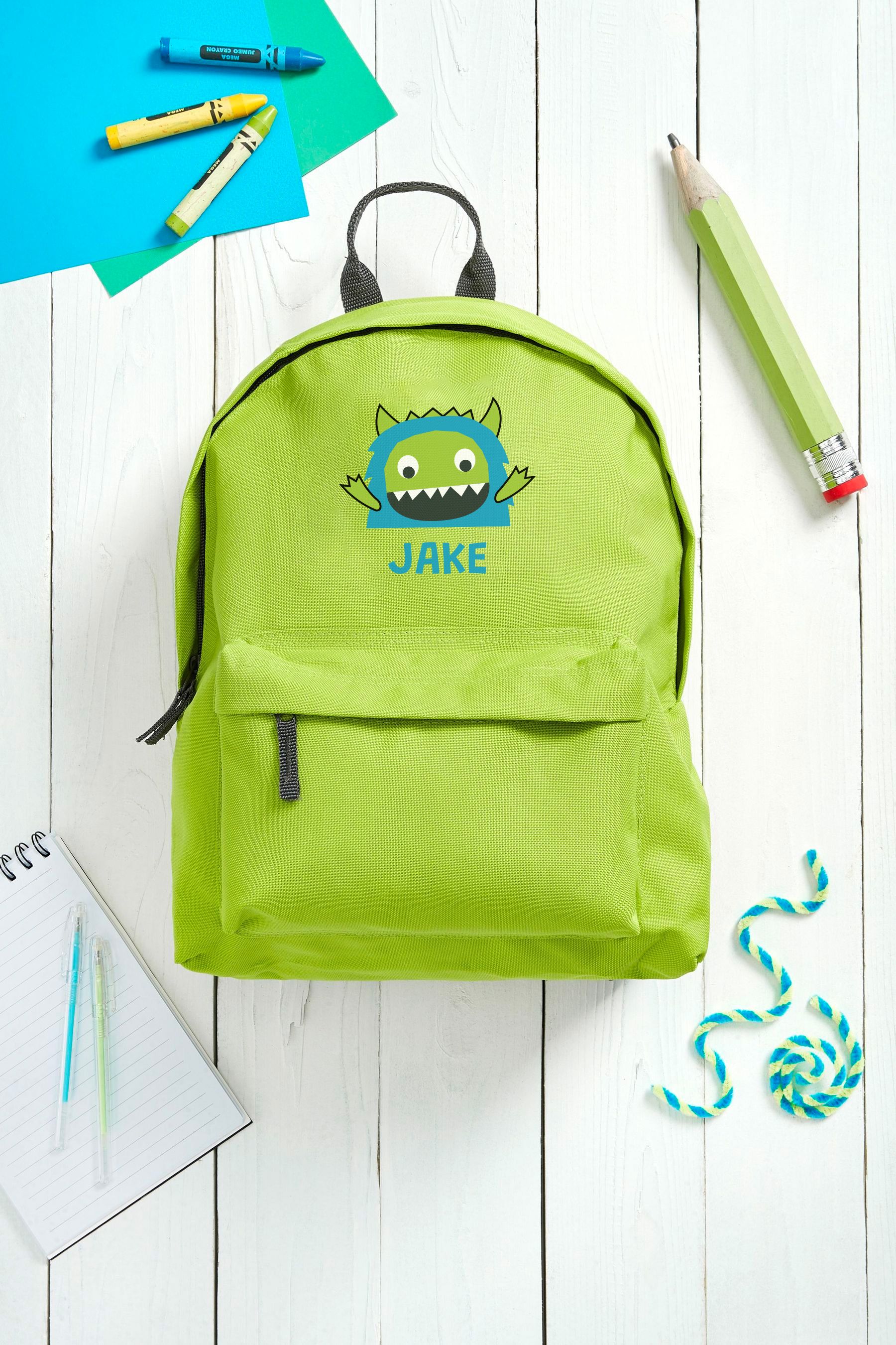 personalised photo backpack