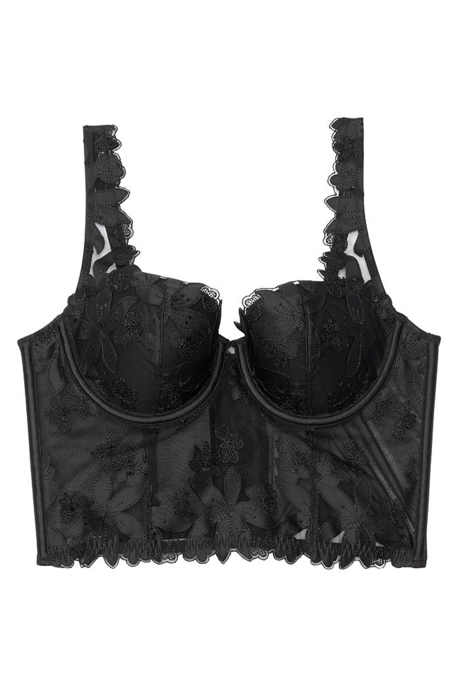 Victoria's Secret Lightly Lined Floral Lace Bustier Victoria's Secret