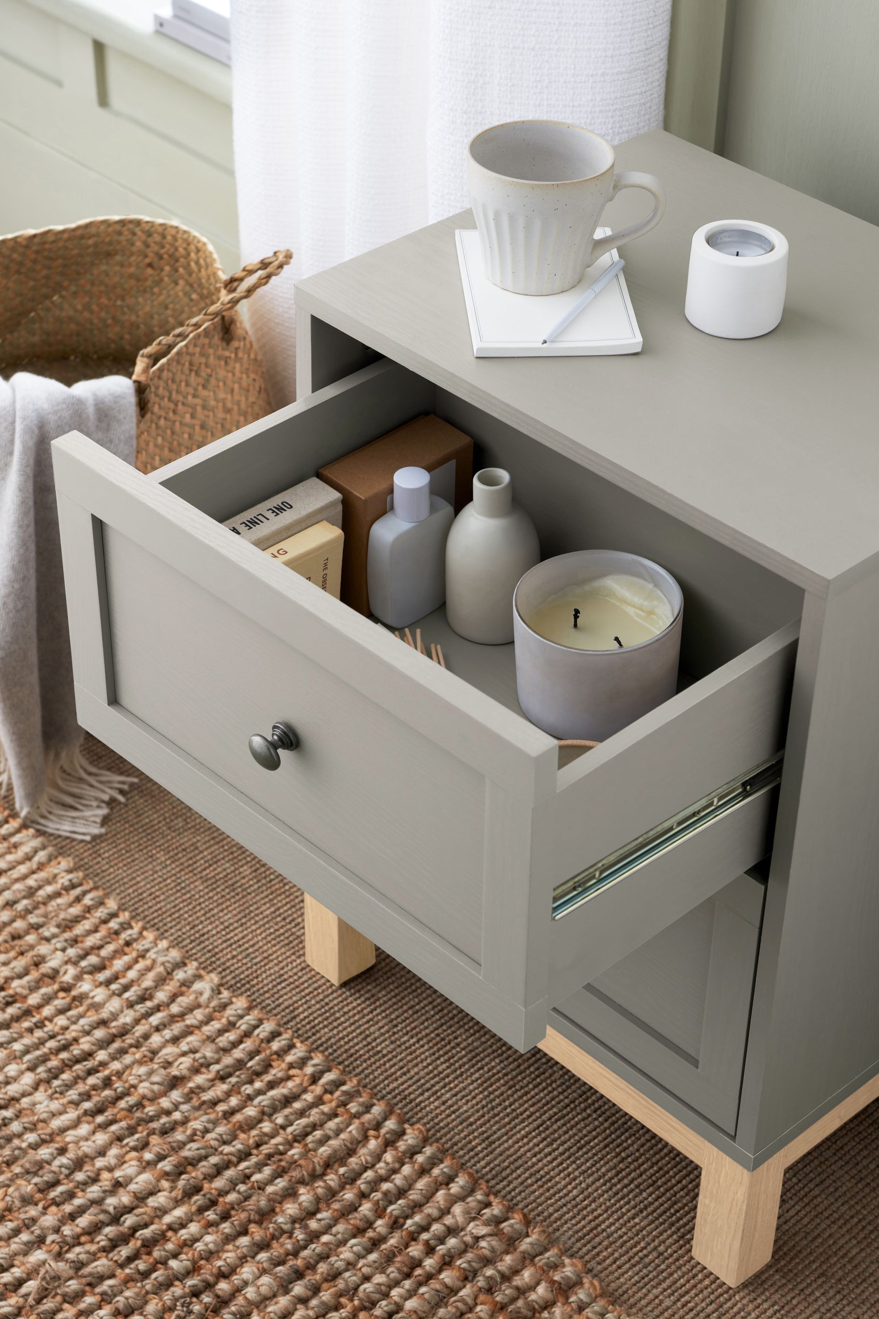 Buy Malvern Paint Effect Bedside Table from Next Ireland