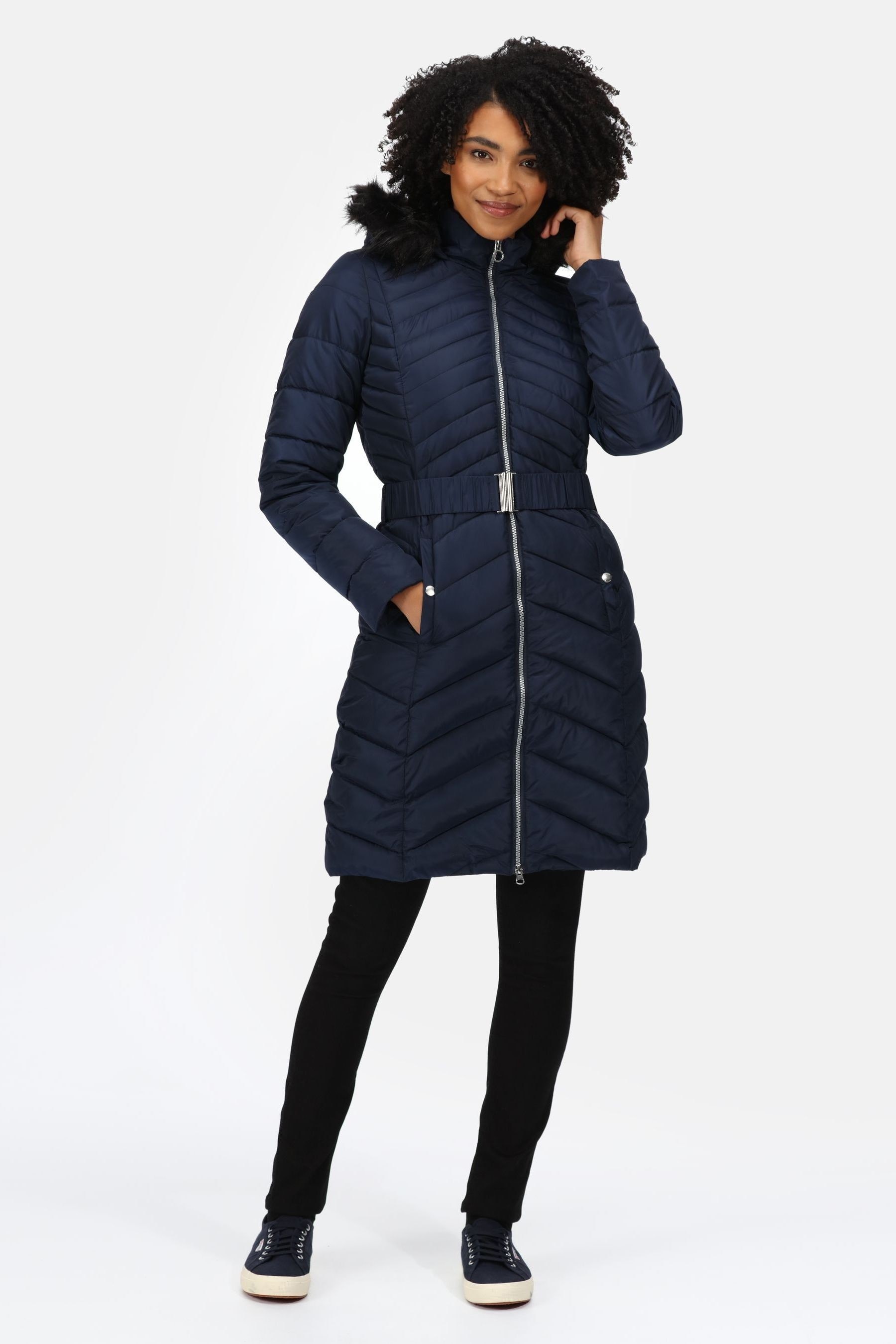 Buy Regatta Onysia Insulated Quilted Longline Jacket from Next Ireland