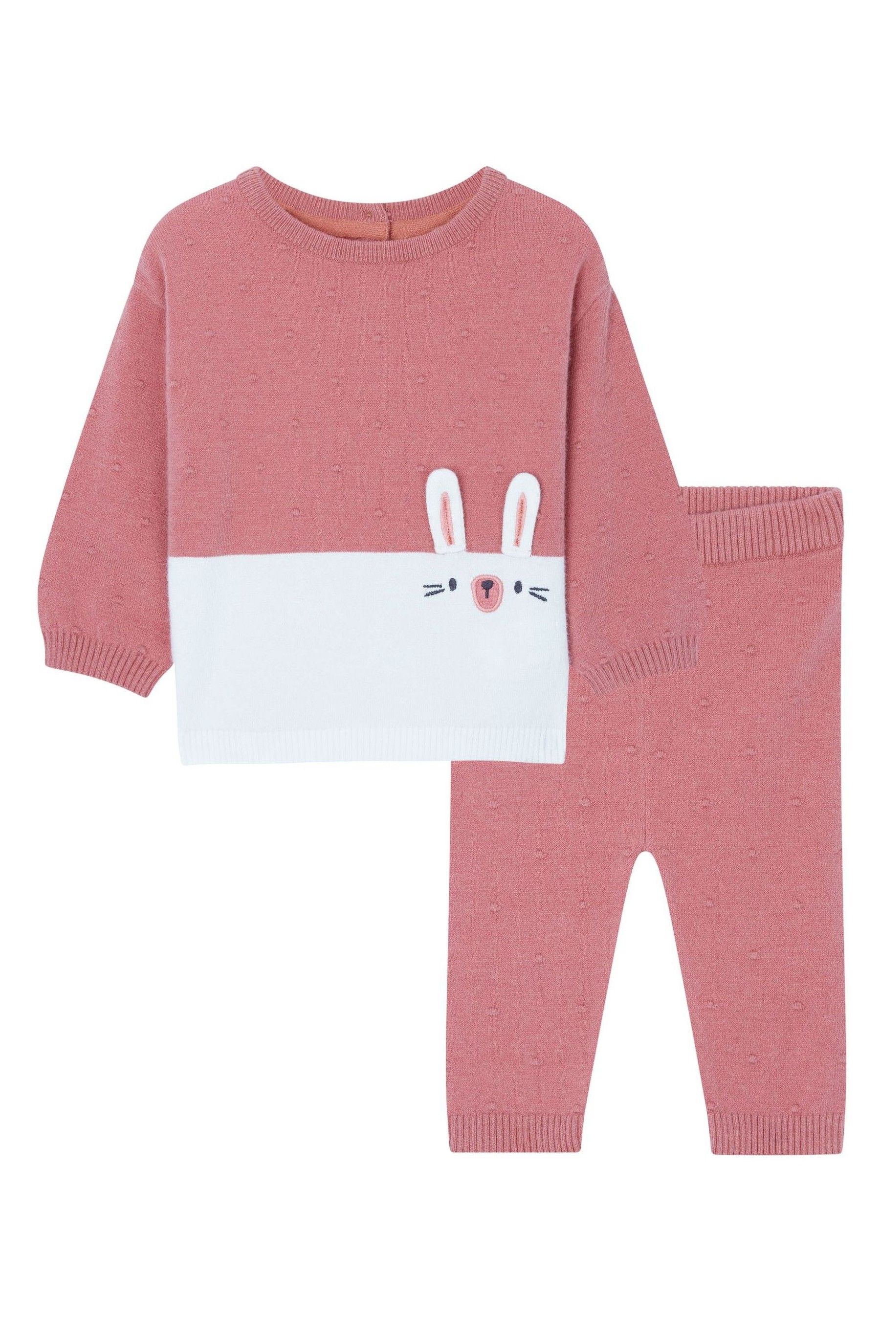 Buy F&F Pink Knitted Bunny Set from Next Ireland