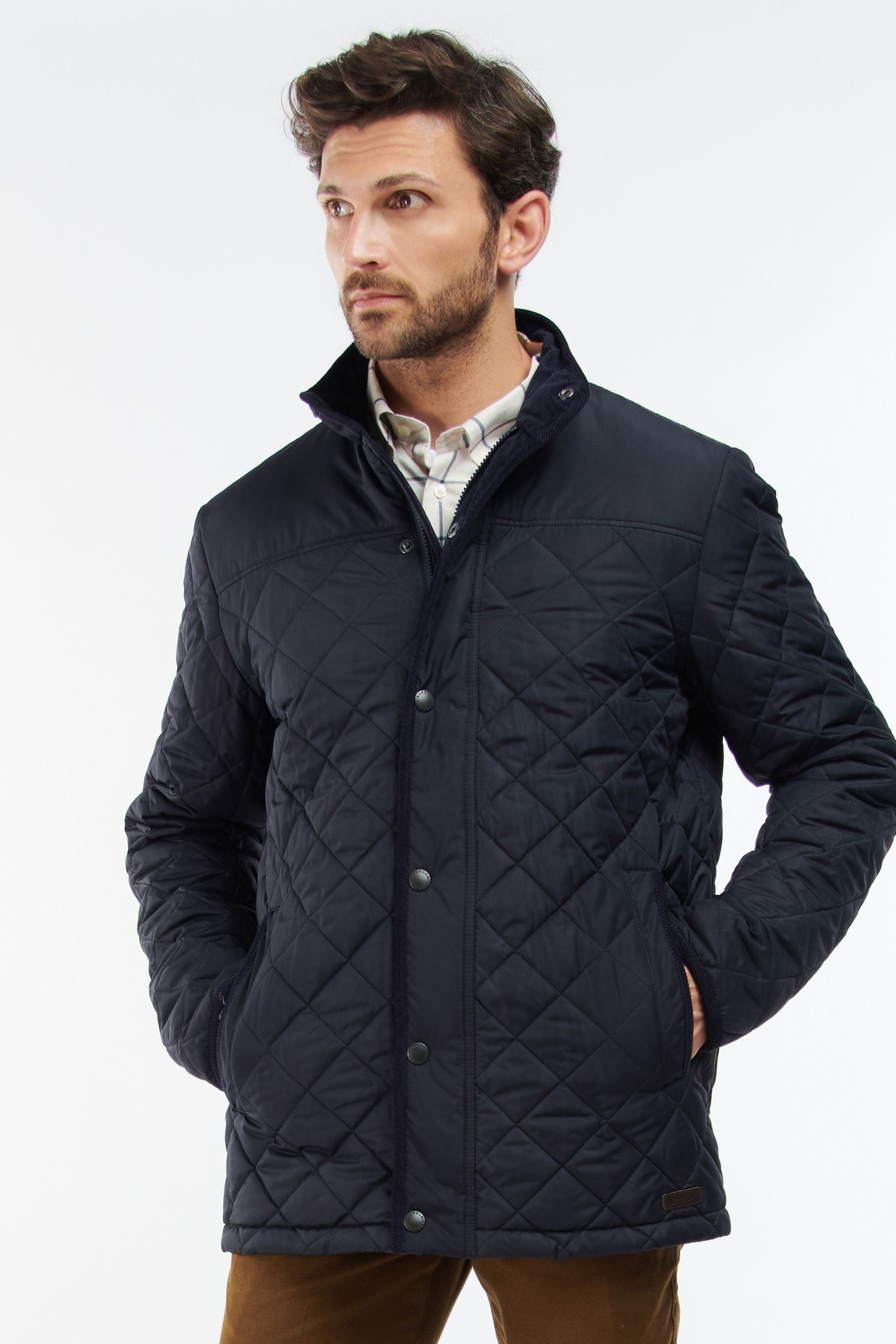 Buy Barbour® Blue Brendon Quilt Jacket from Next Ireland