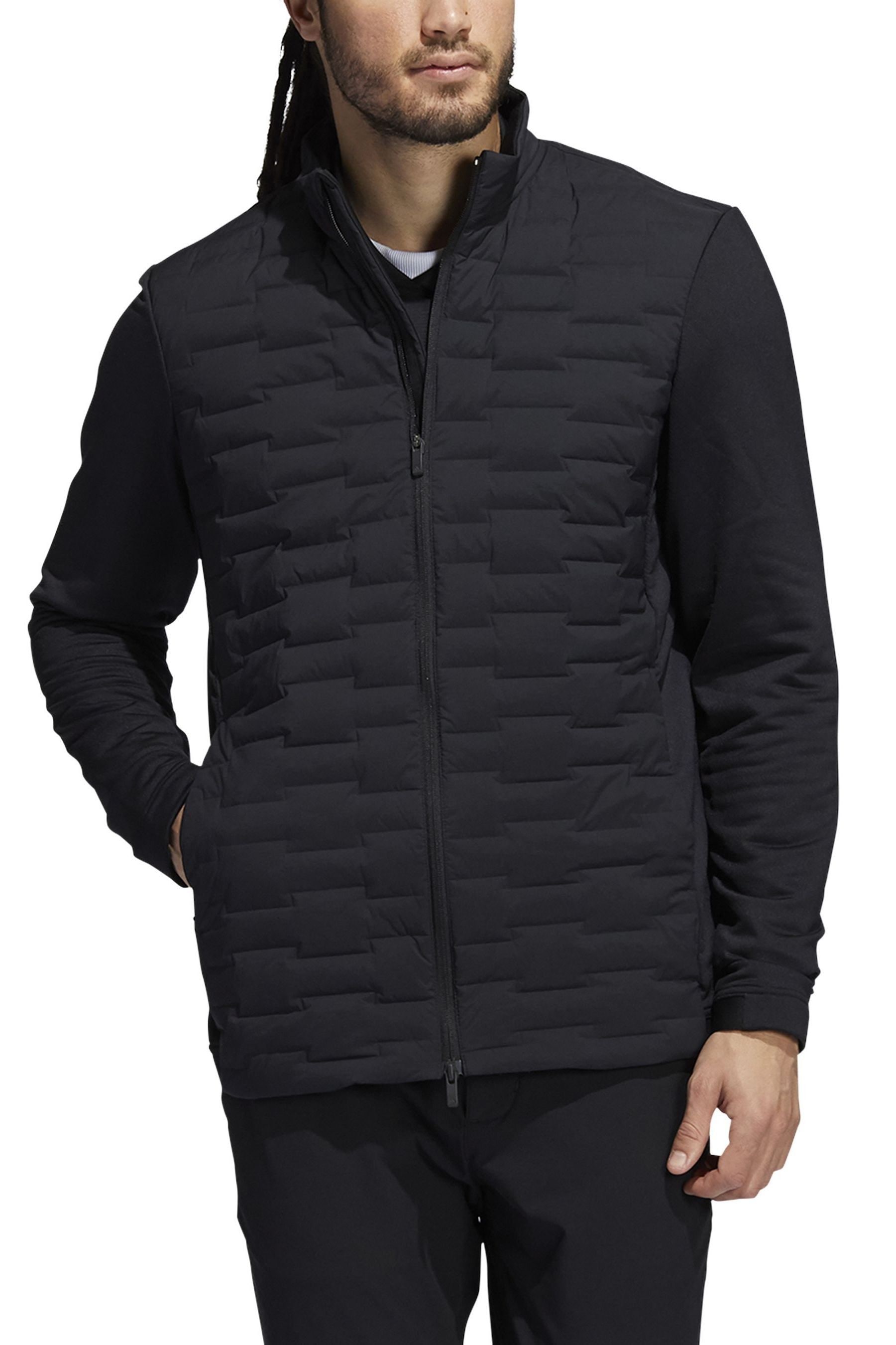 Buy adidas Golf Frostguard Recycled Content FullZip Padded Jacket from