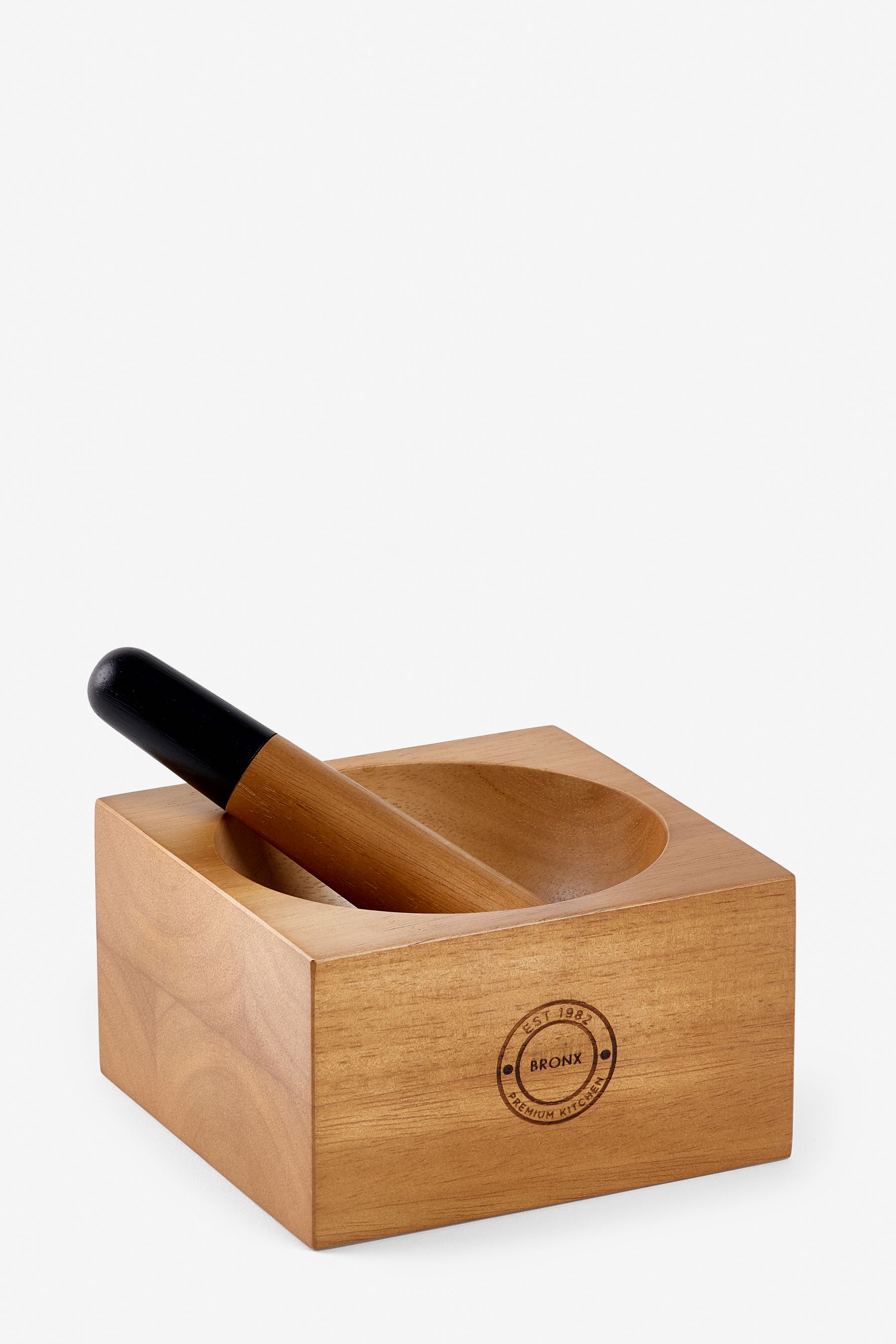 Buy Bronx Wood Pestle and Mortar from Next Ireland
