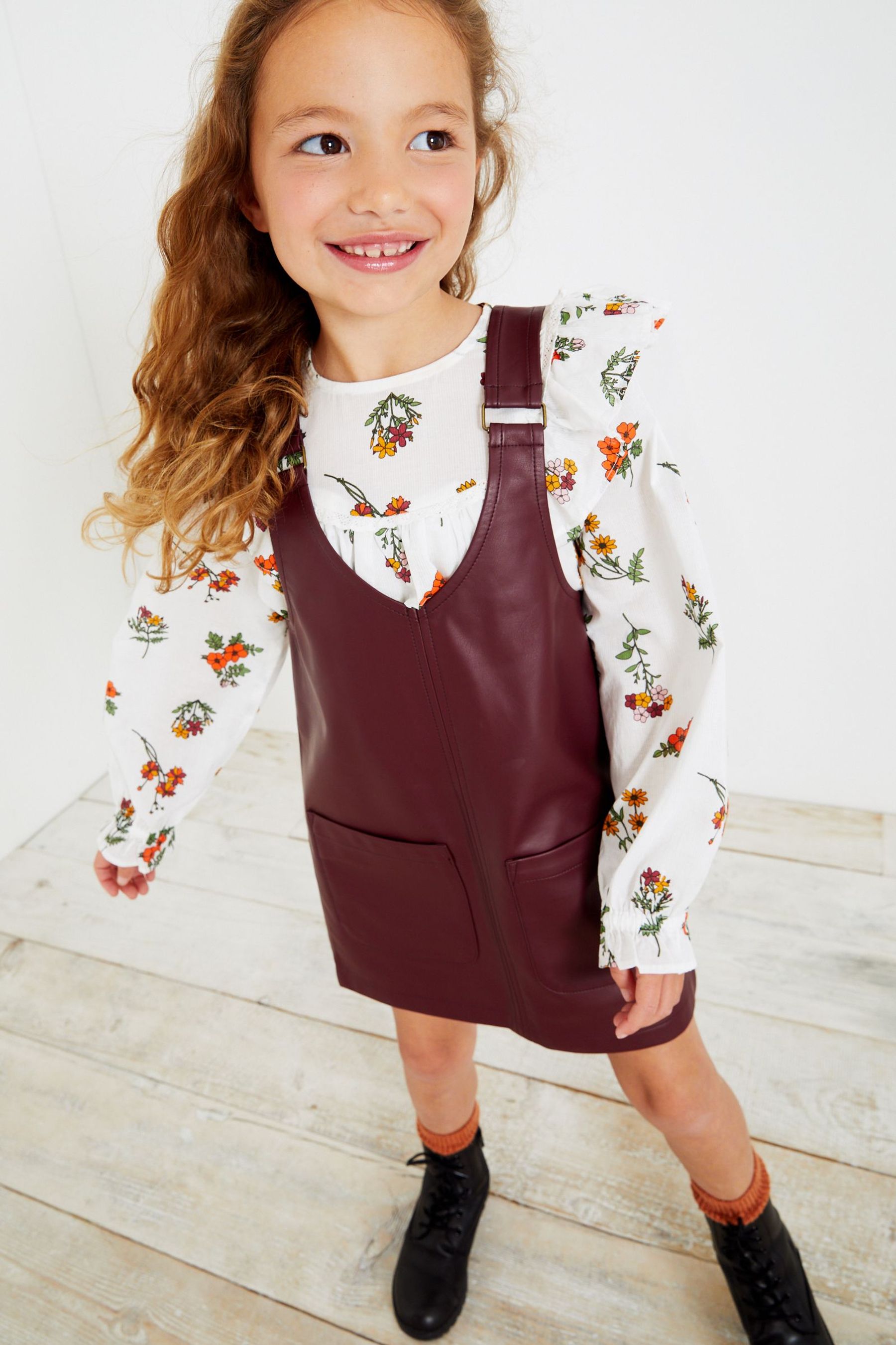 Buy Pinafore Dress (316yrs) from Next Ireland