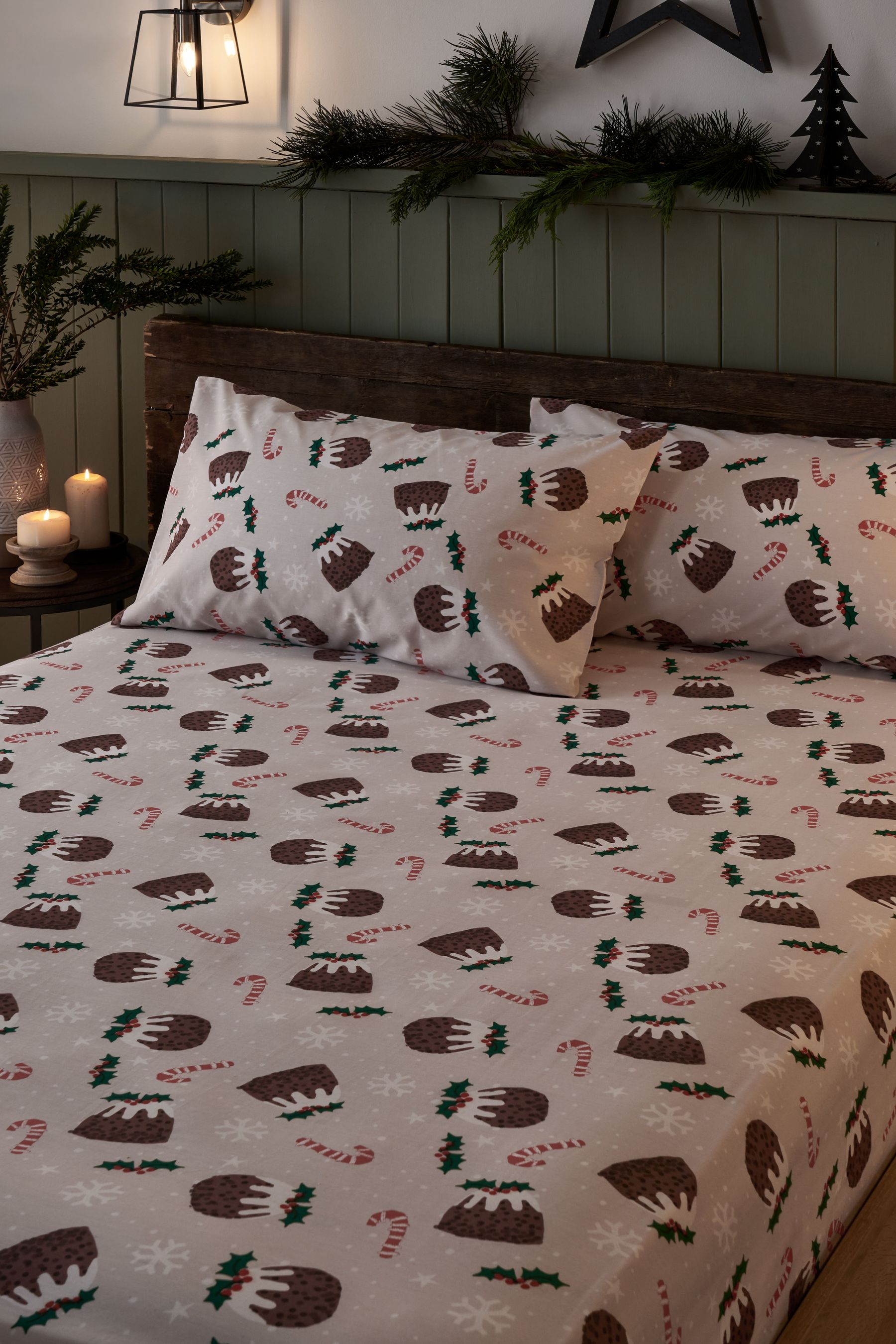 Buy Christmas Fitted Sheet and Pillowcase set from Next Ireland