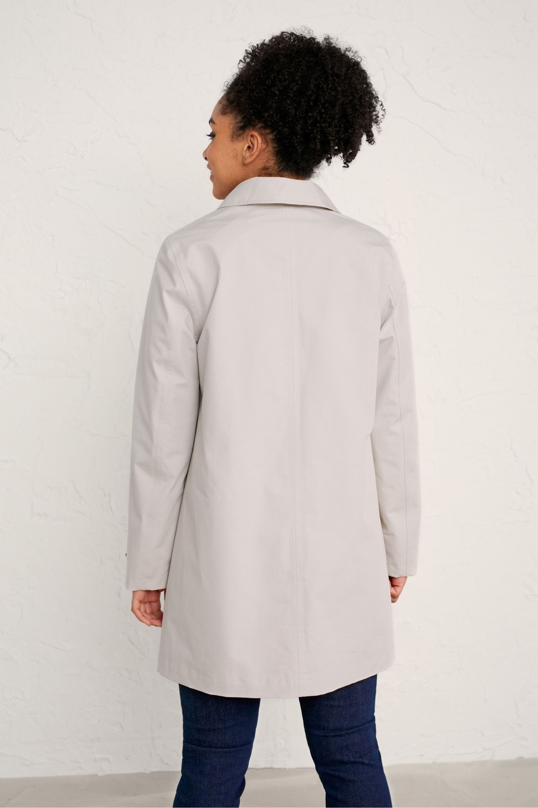 Buy Seasalt Cornwall Petite Natural Cloudburst Mac Jacket from Next Ireland