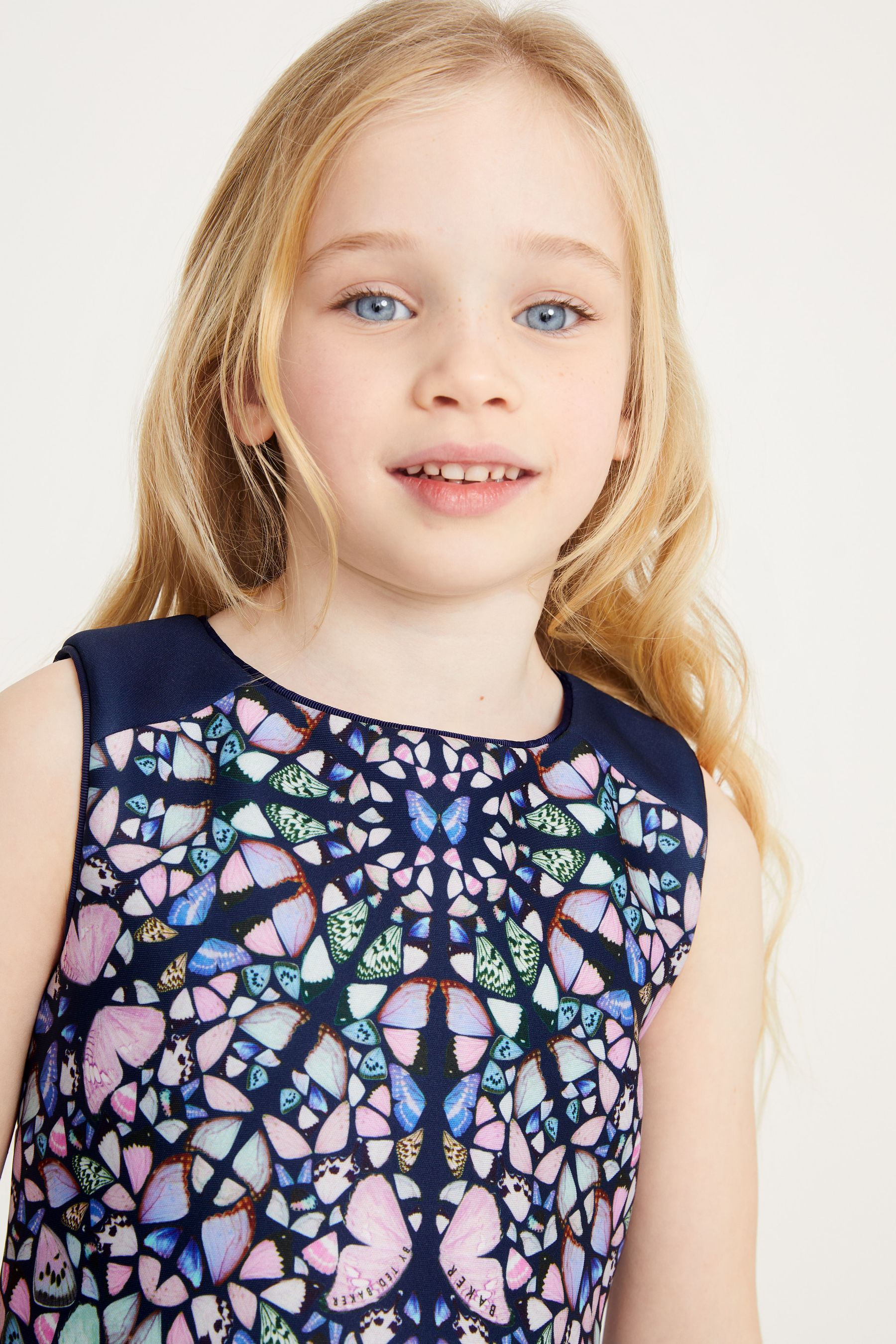 Buy Baker by Ted Baker Purple Butterfly Print Dress from Next Ireland
