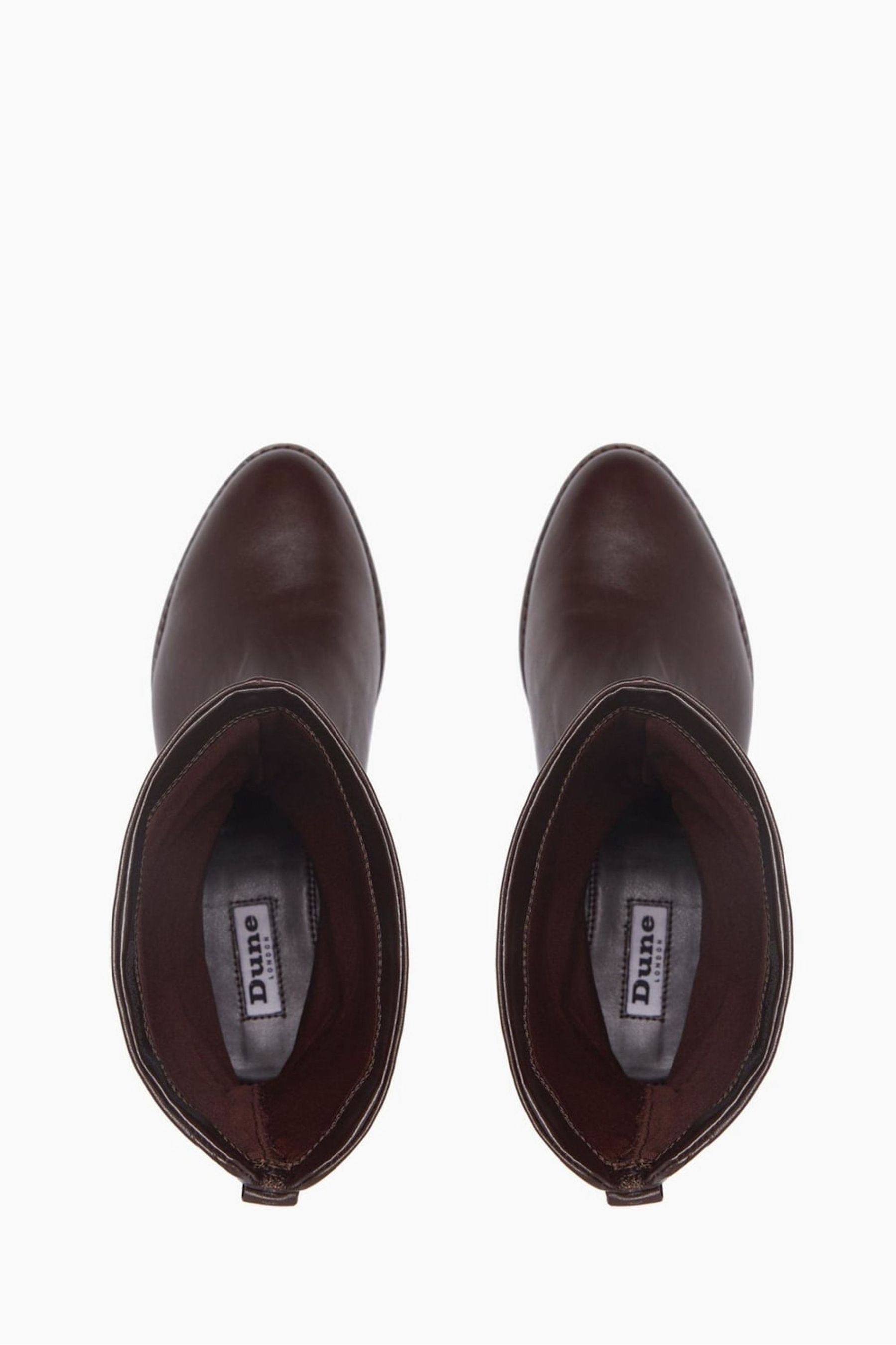 dune ruched calf boots