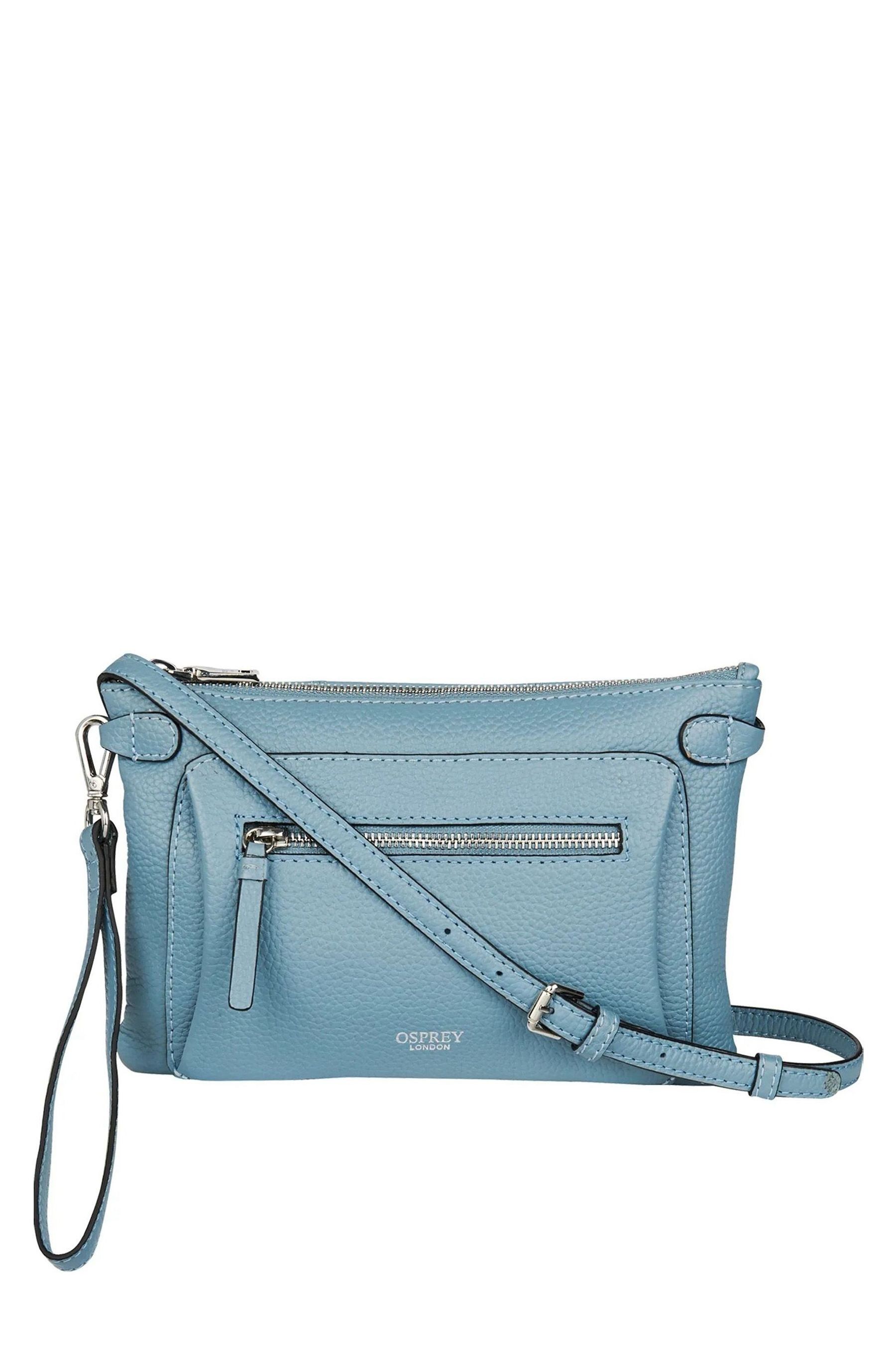 Buy Osprey London Ruby Leather CrossBody Clutch Bag from Next Ireland