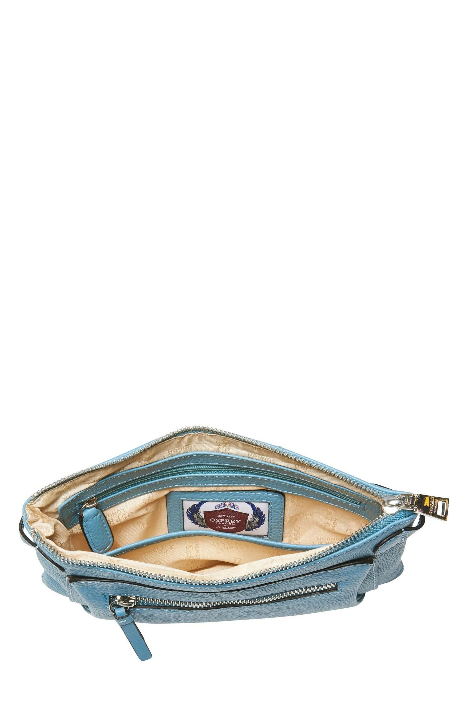 Buy Osprey London Ruby Leather CrossBody Clutch Bag from Next Ireland