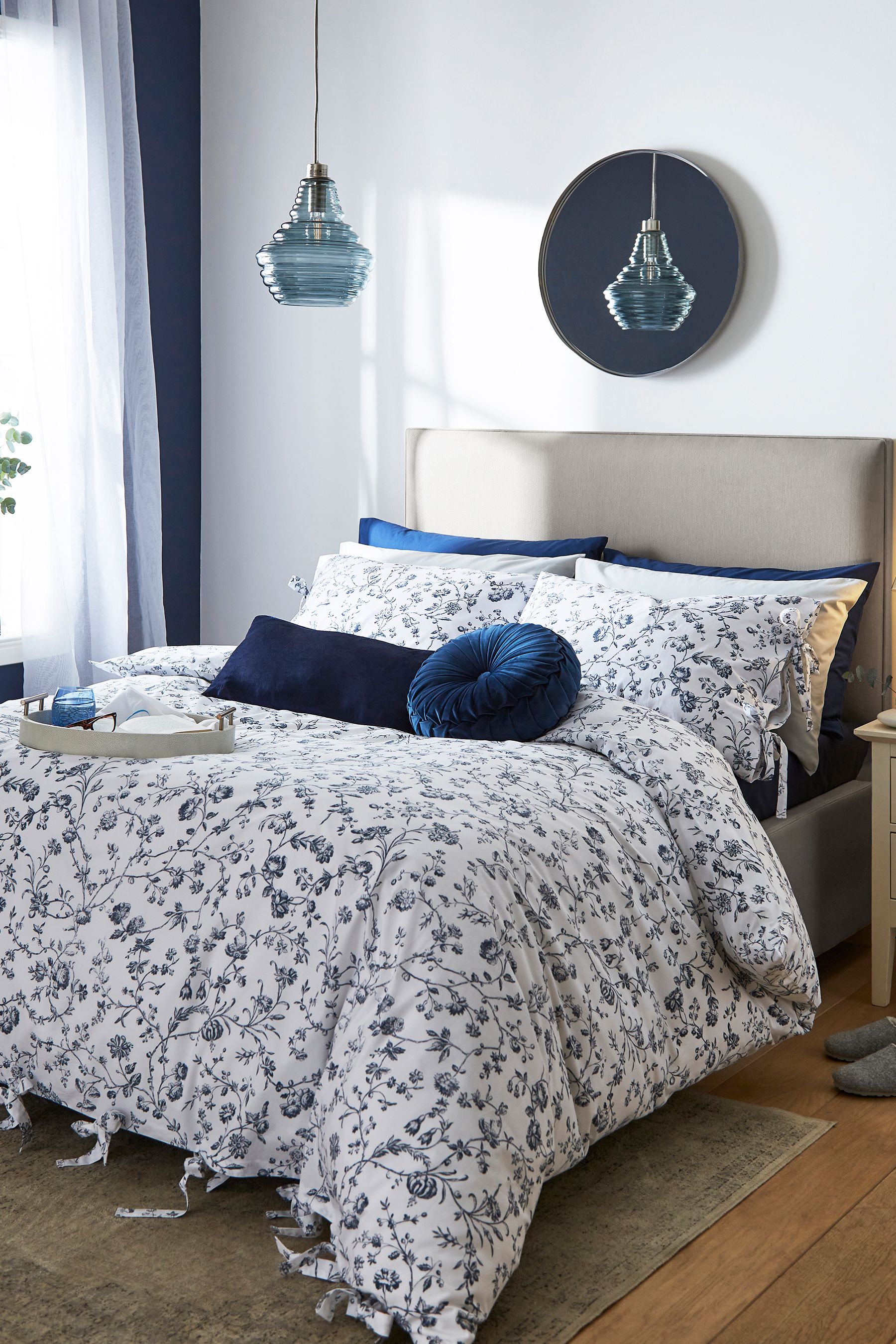 Buy Laura Ashley 200 Thread Count Aria Duvet Cover and Pillowcase Set