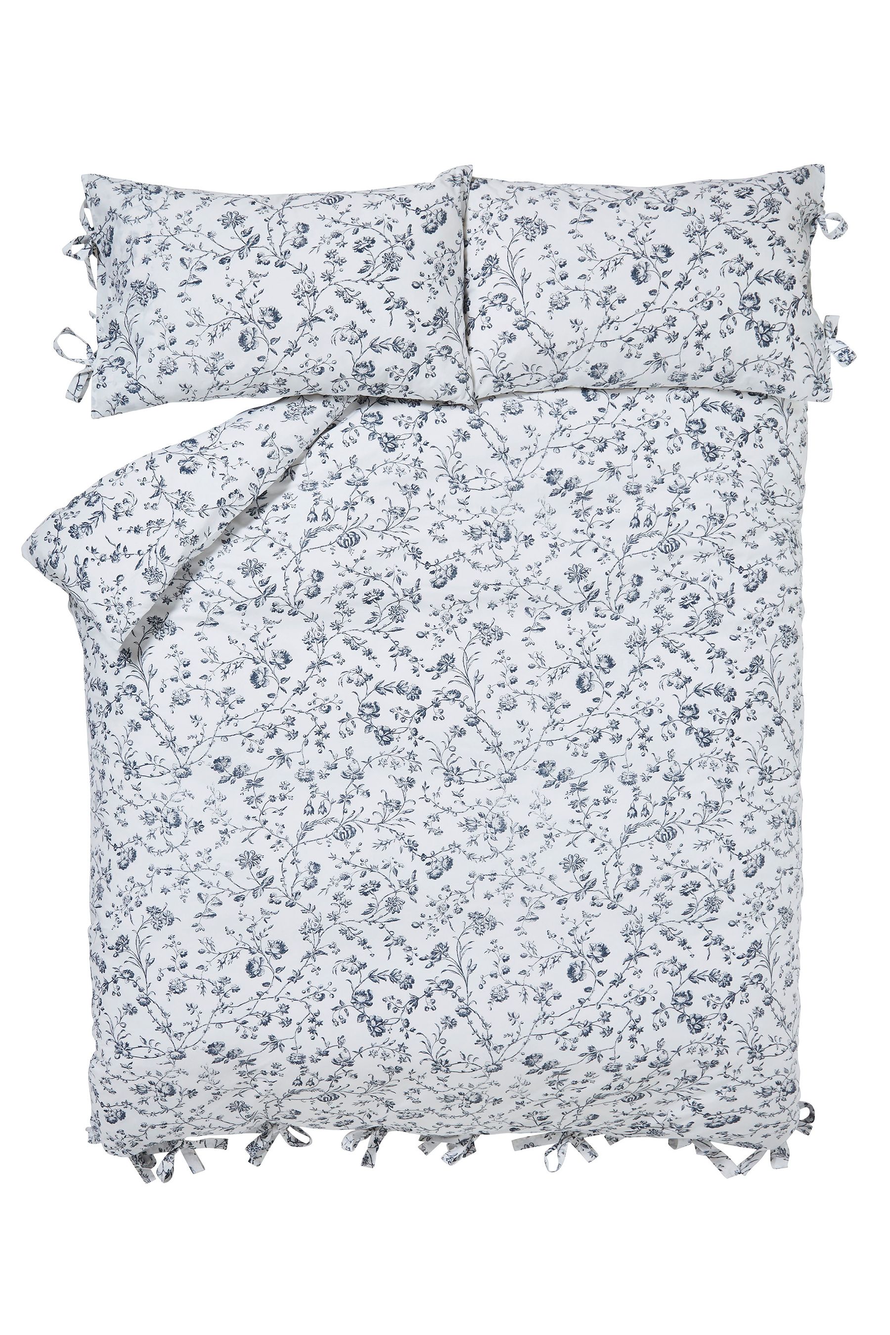 Buy Laura Ashley 200 Thread Count Aria Duvet Cover and Pillowcase Set