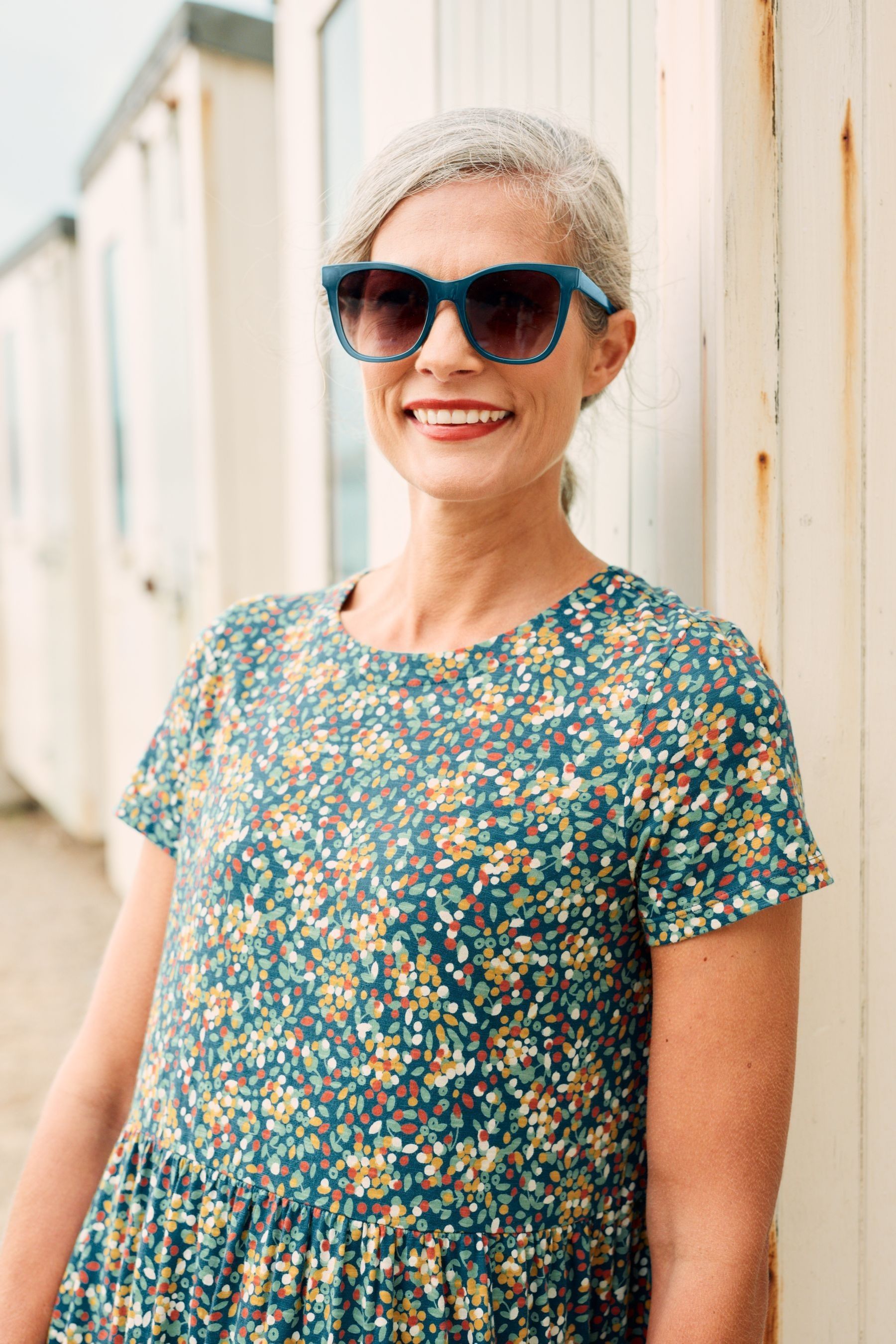 Buy Seasalt Cornwall Line Strokes Short Sleeve Dress from Next Lithuania