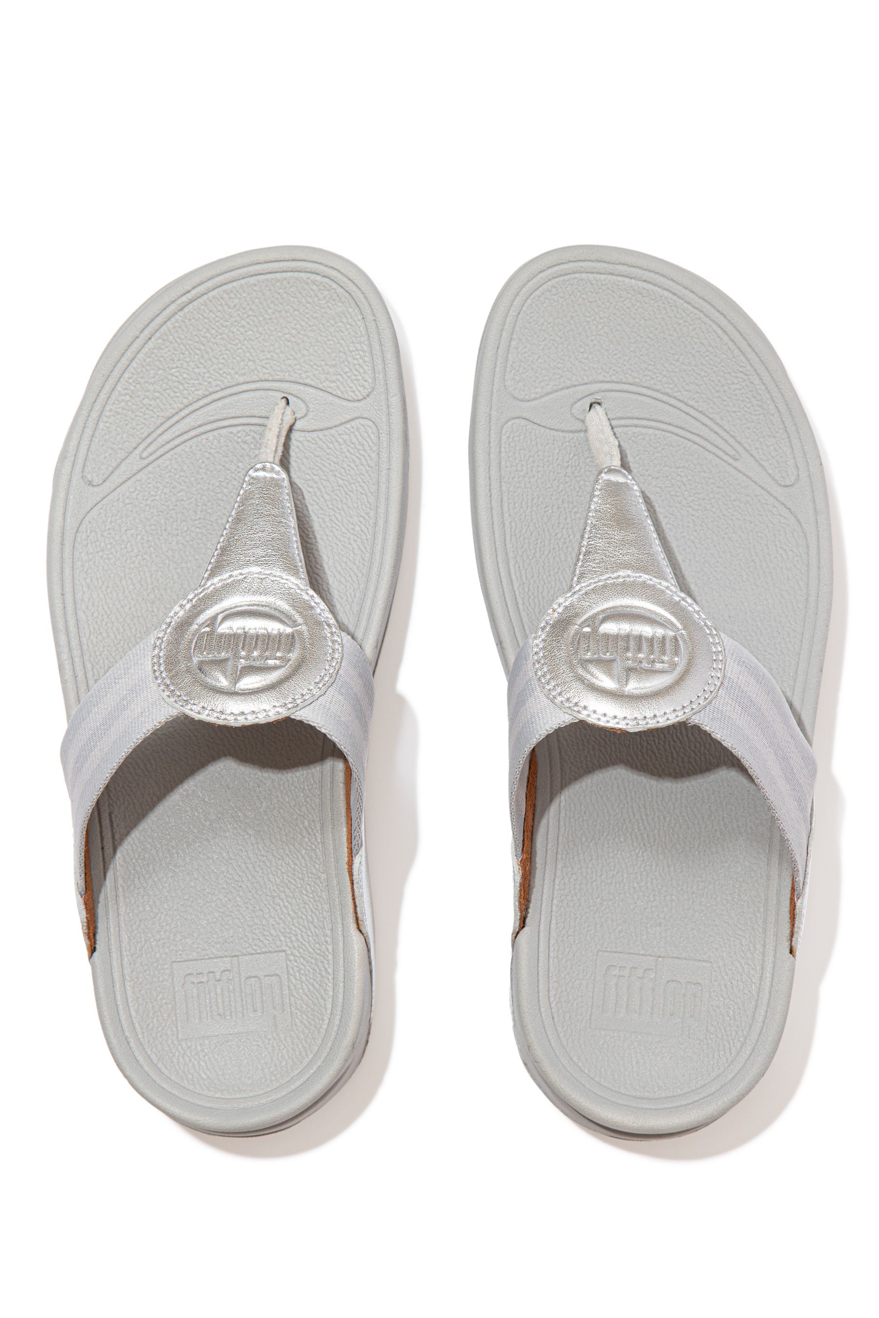 silver walkstar fitflops