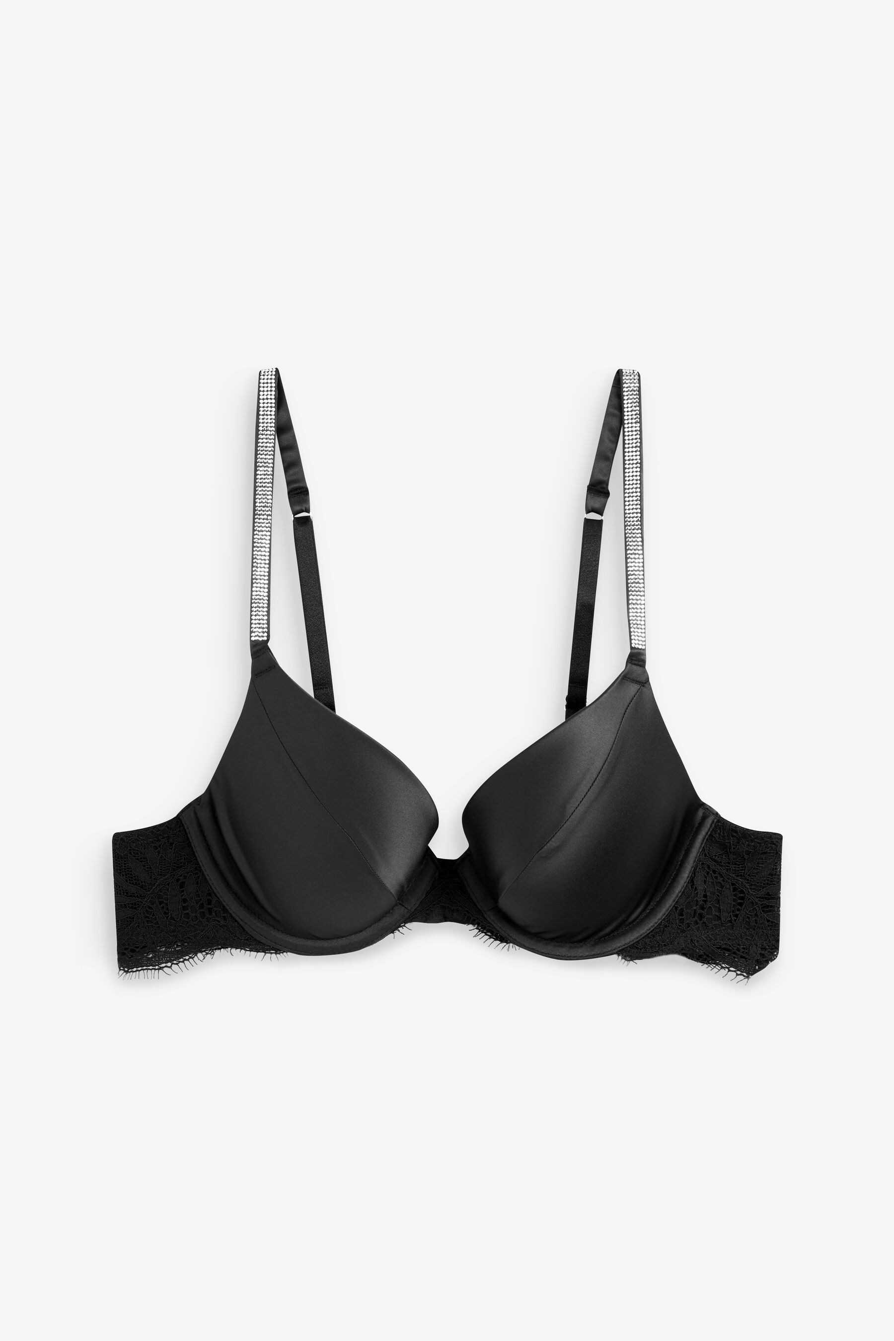Buy Satin & Lace Bra from Next Ireland
