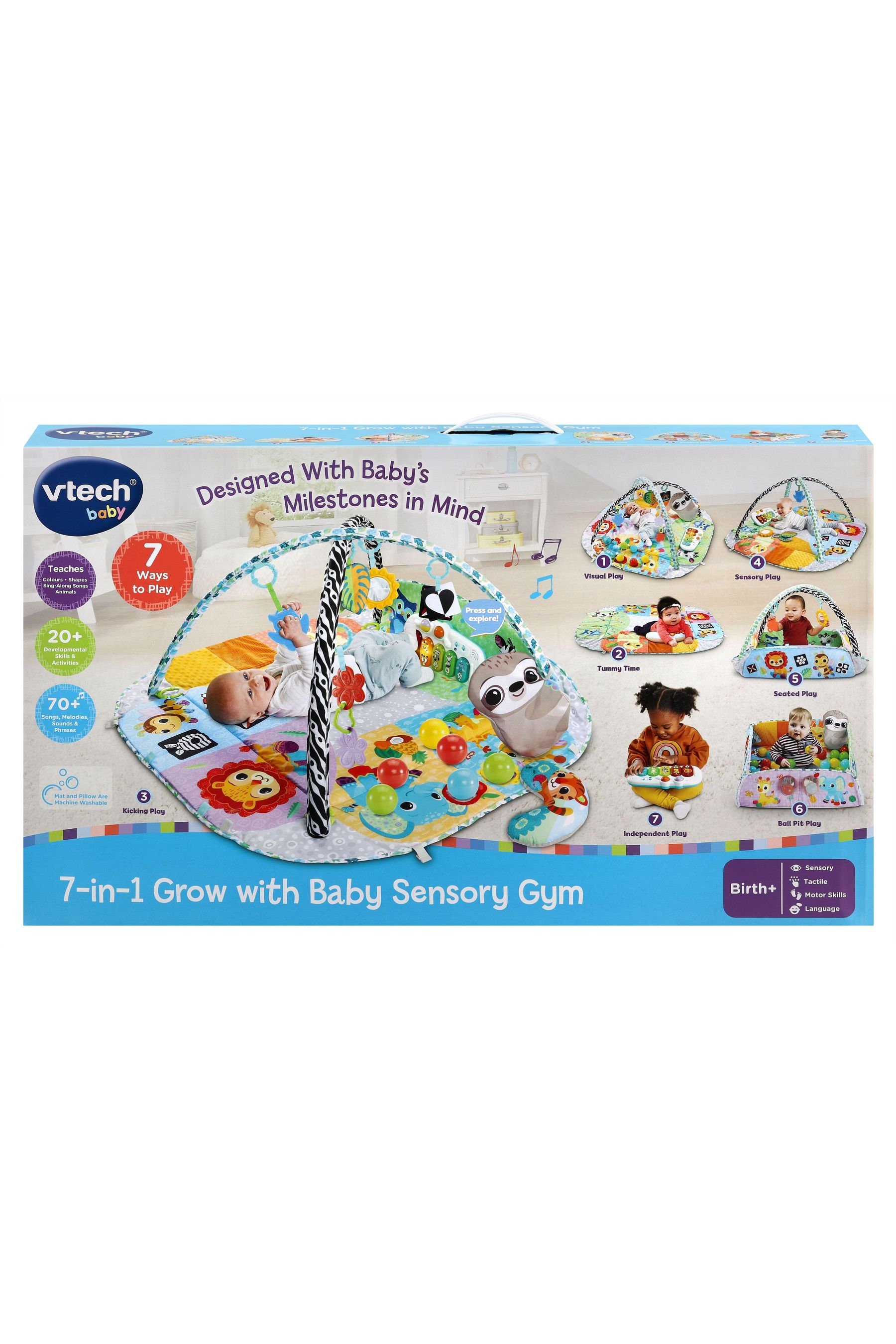 Buy VTech 7in1 Grow with Baby Sensory Gym from the Next UK online shop