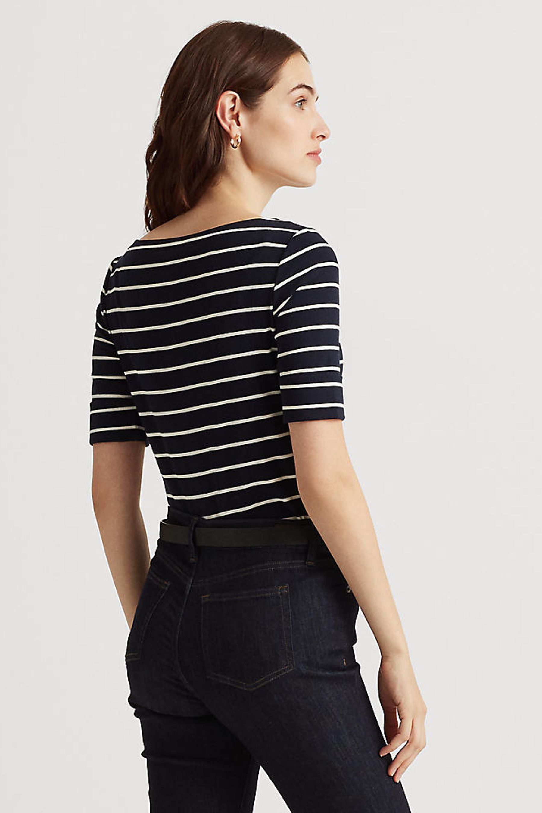 Buy Lauren Ralph Lauren Cotton Judy Top from the Next UK online shop