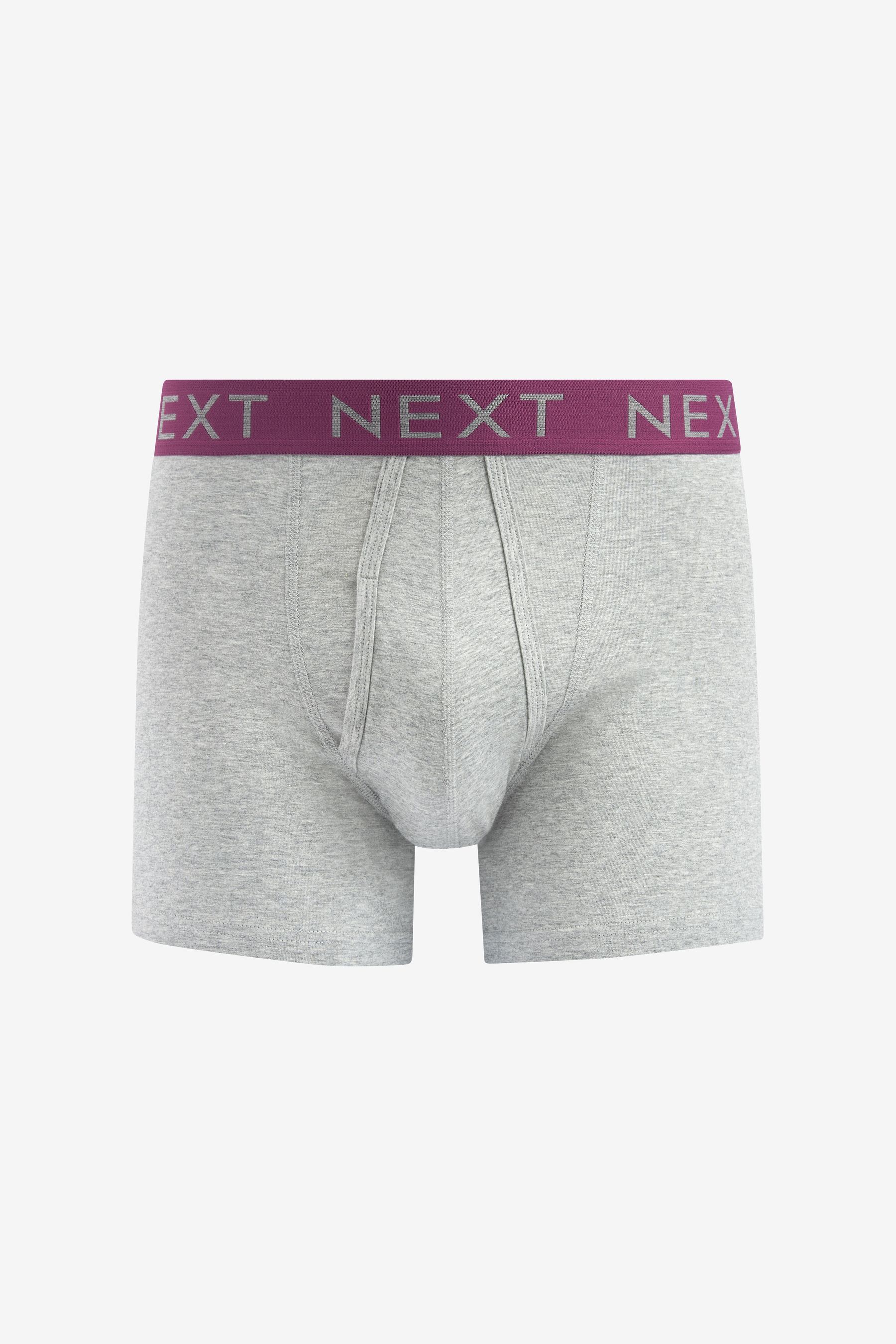 Buy Multicolour Waistband AFront Boxers 8 Pack from Next Saudi Arabia