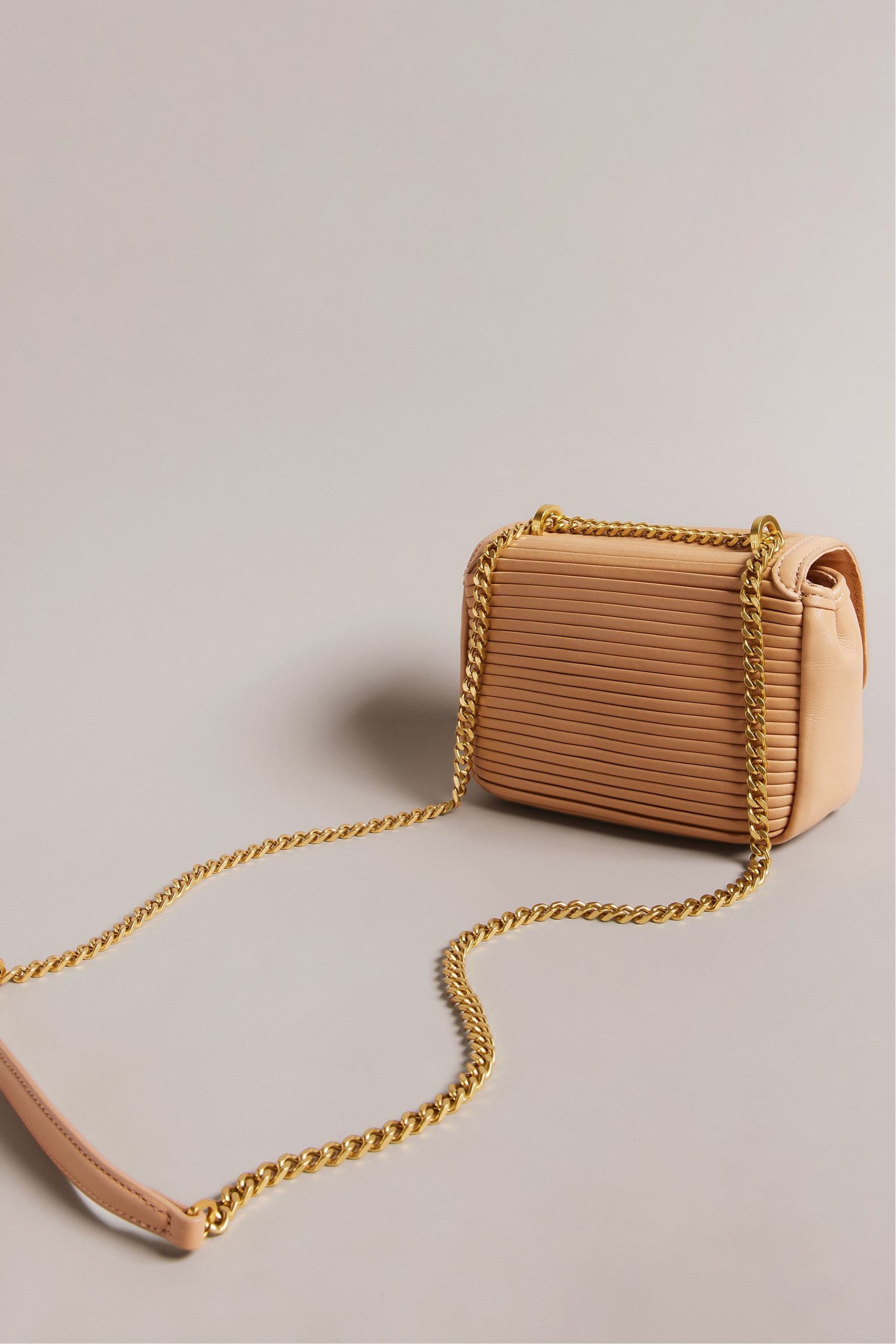 Buy Ted Baker Pyalily Plisse Brown Xbody Bag from Next South Africa