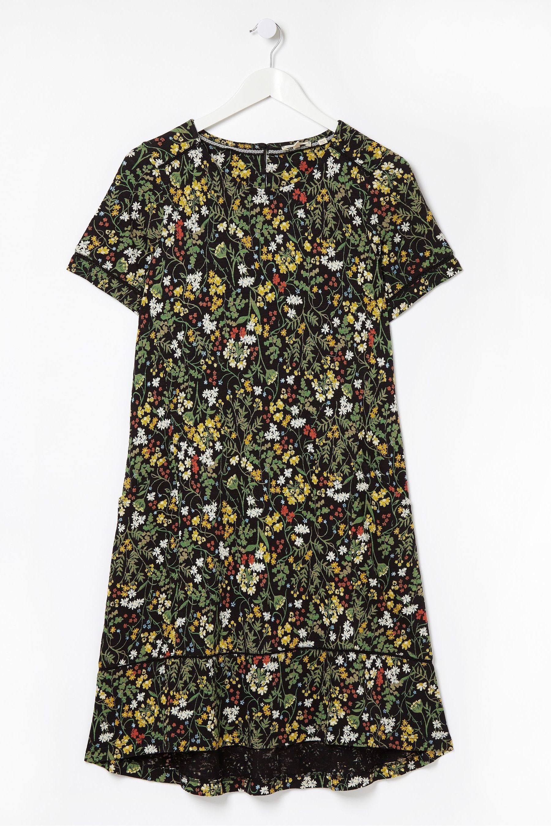 Buy FatFace Black Simone Forest Jersey Dress from Next Germany