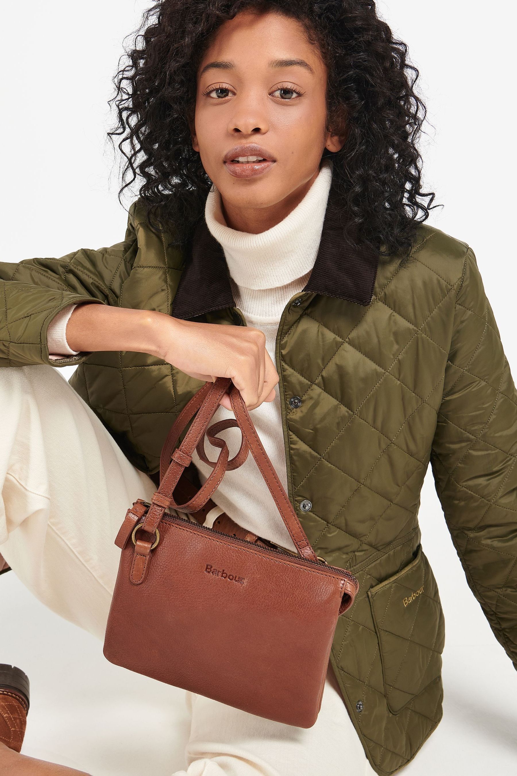 Buy Barbour® Lochy Leather CrossBody Bag from Next Ireland