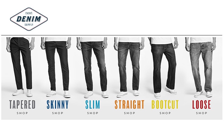 Mens Jeans | Denim, Skinny & Ripped Jeans For Men | Next UK
