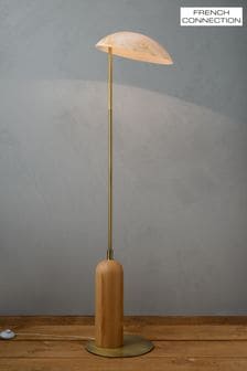 French Connection Wood Sambreel Floor Lamp