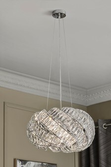 lipsy isabella 5 light chandelier