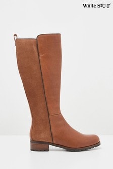 white stuff navy boots