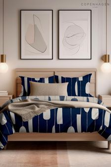 Copenhagen Home Navy Luka Duvet Cover Set