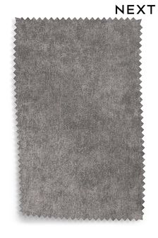 French Grey Distressed Velour Fabric By The Roll