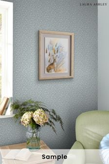 Pale Seaspray Blue Sweet Alyssum Wallpaper