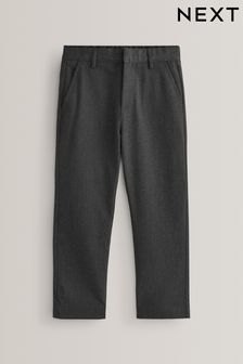 Grey Plus Waist School Formal Straight Trousers (3-17yrs)
