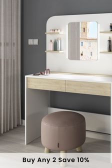 Trasman White Secret Dressing Table