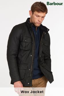 Barbour® Black Corbridge Wax Jacket