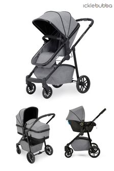 Grey Ickle Bubba Moon 3in1 Pushchair