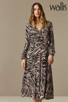 Wallis Wrap Midi Dress Sale, 60% OFF | espirituviajero.com