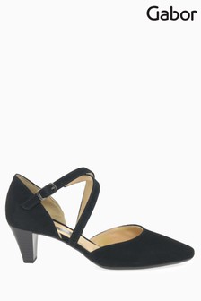 gabor black heels