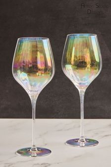 The DRH Collection Set of 2 Palazzo Wine Glasses