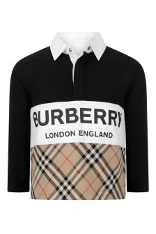 children's burberry polo shirt