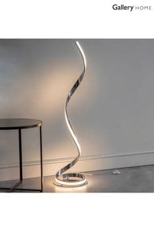 Gallery Home Chrome Maria Floor Lamp