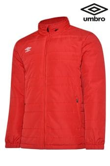 Umbro Red Junior Bench Jacket