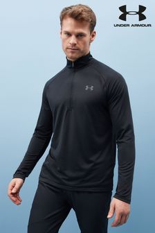 Under Armour Black Tech Quarter Zip Fleece