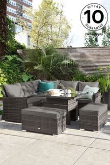 monaco slim living and dining set