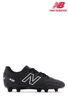 New Balance Black Kids 442 Firm Ground Football Boots