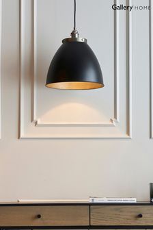 Gallery Home Pewter Grey Langley 1.5m Pendant Ceiling Light